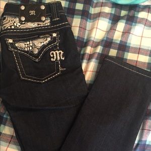 Miss me cropped skinny jeans